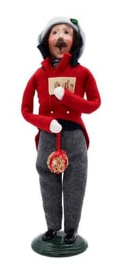 Byers' Choice 2003 Traditional Adult With Ornament The Carolers Christmas Doll - Image 1