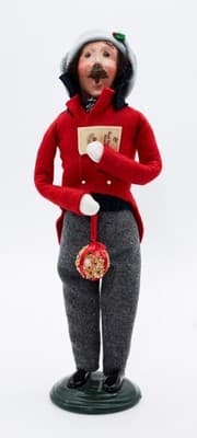 Byers' Choice 2003 Traditional Adult With Ornament The Carolers Christmas Doll - Thumbnail 8