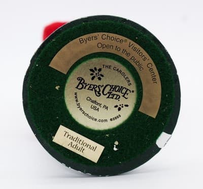 Byers' Choice 2003 Traditional Adult With Ornament The Carolers Christmas Doll - Thumbnail 7