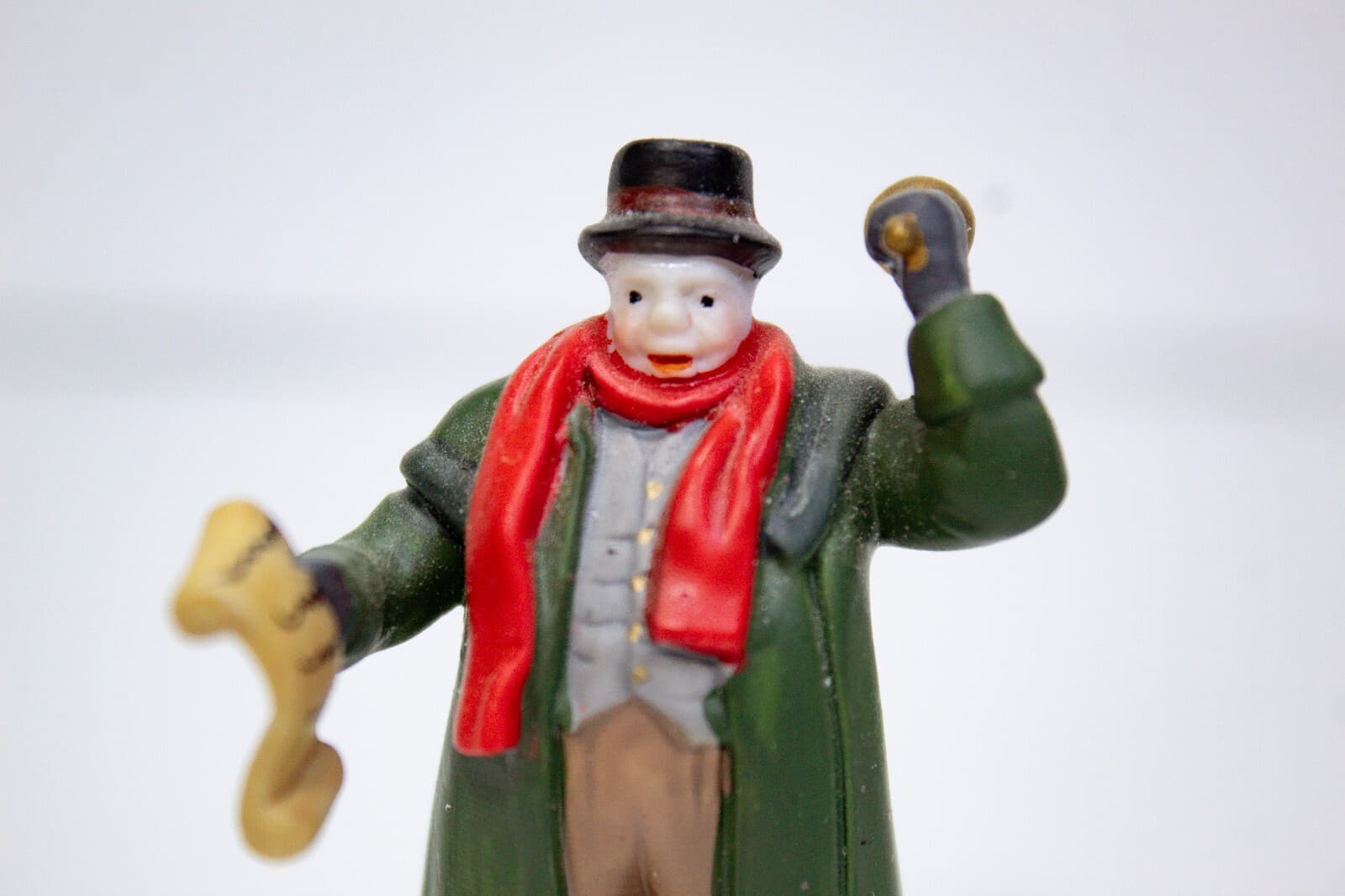 DEPARTMENT 56 "Town Crier & Chimney Sweep" Porcelain Figurine With Box - Thumbnail 3