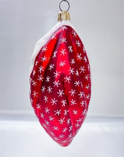 CHRISTOPHER RADKO 1998 "Cozykins" Bear Stocking Christmas Glass Ornament - Thumbnail 3