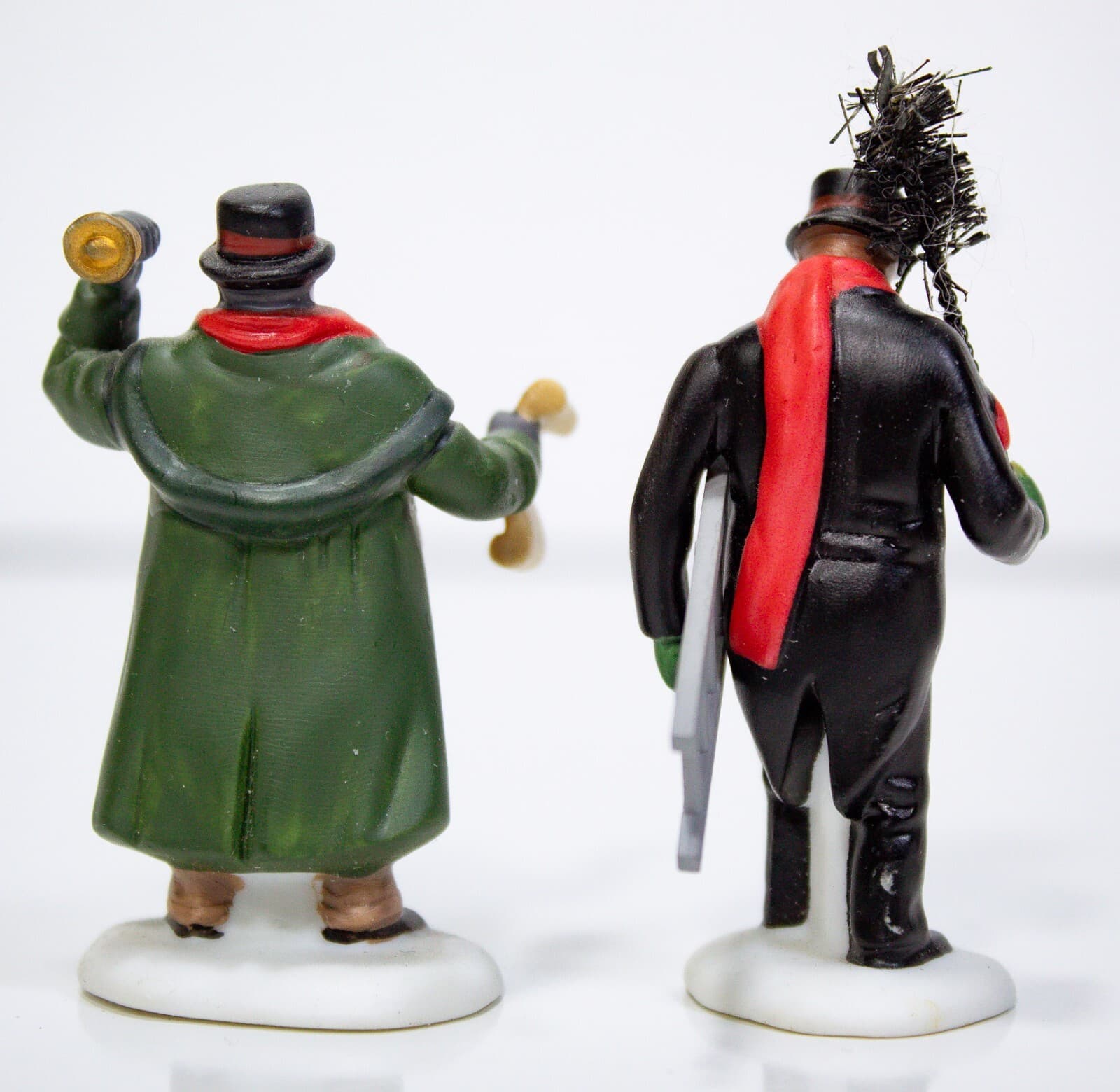 DEPARTMENT 56 "Town Crier & Chimney Sweep" Porcelain Figurine With Box - Thumbnail 2