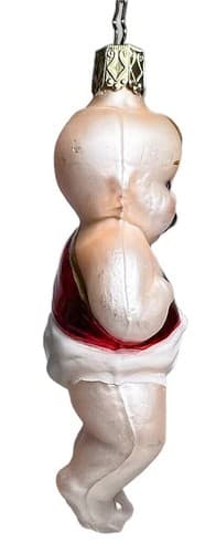 OLD WORLD CHRISTMAS OWC 2000 Millennium INGE-GLAS Baby Christmas Ornament - Thumbnail 2
