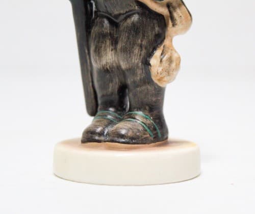 Vintage Hummel Goebel "Chimney Sweep Boy" Hand Painted Porcelain Figurine - Thumbnail 4