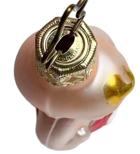 OLD WORLD CHRISTMAS OWC 2000 Millennium INGE-GLAS Baby Christmas Ornament - Thumbnail 3