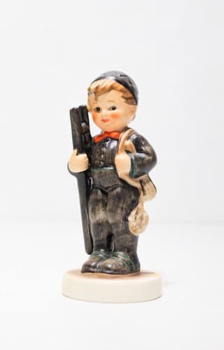 Vintage Hummel Goebel "Chimney Sweep Boy" Hand Painted Porcelain Figurine - Thumbnail 2