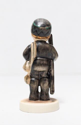 Vintage Hummel Goebel "Chimney Sweep Boy" Hand Painted Porcelain Figurine - Thumbnail 6