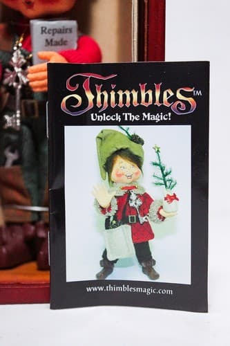 Vintage Thimbles TINKER Midnight Toy Assembler Doll By ANNALEE - Thumbnail 11