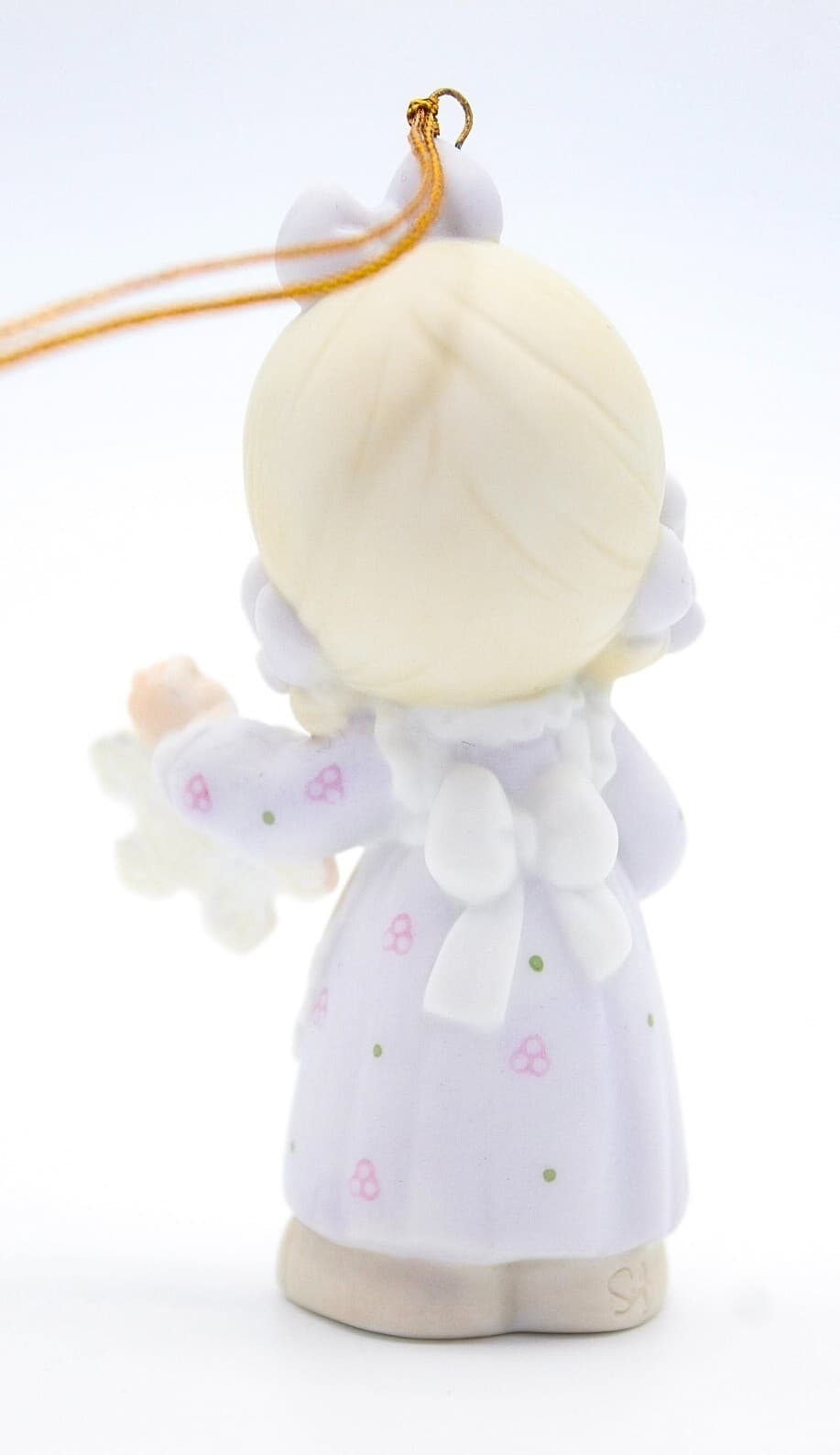 Precious Moments He Covers The Earth With His Beauty Porcelain Ornament 1995 - Thumbnail 5