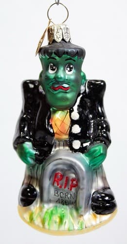 CHRISTOPHER RADKO "Frankie Baby" Little Gems Halloween Christmas Ornament - Thumbnail 7