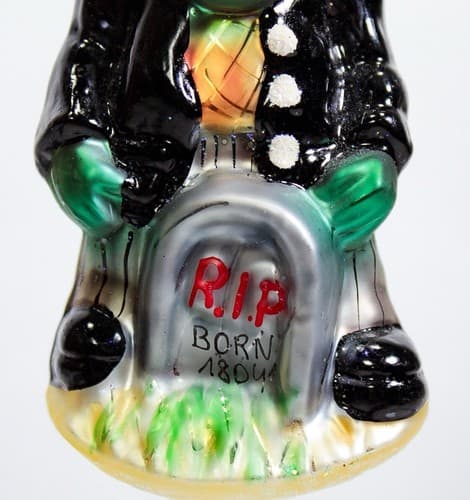 CHRISTOPHER RADKO "Frankie Baby" Little Gems Halloween Christmas Ornament - Thumbnail 3