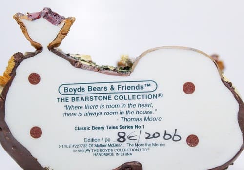 1999 Vtg BOYDS BEARS "Mother McBear. The More The Merrier" #227733 Figurine - Thumbnail 10