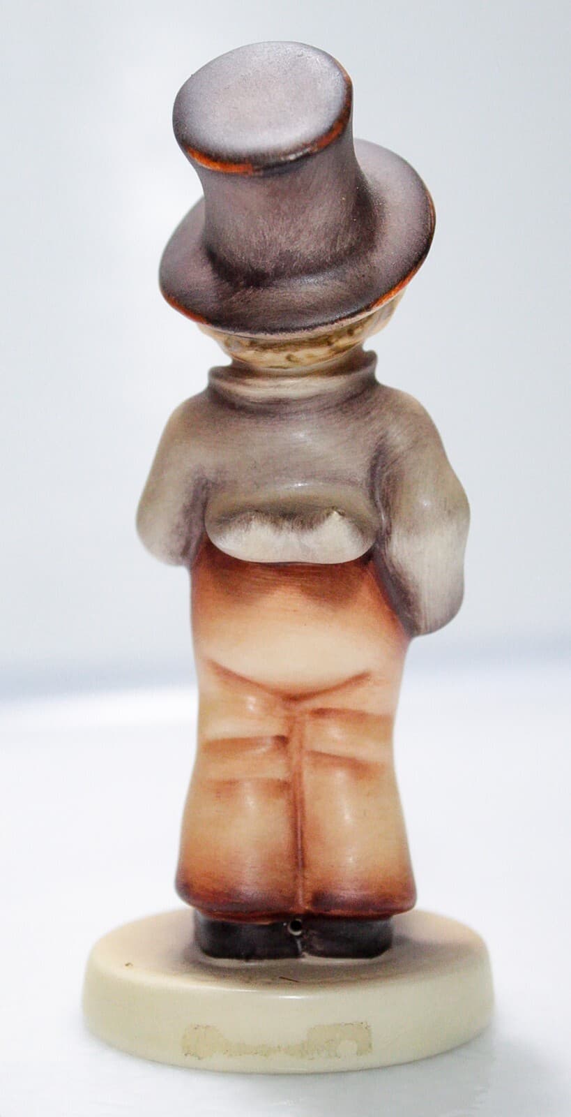 GOEBEL HUMMEL Germany "Street Singer" Hand Painted Porcelain Figurine TMK5 - Thumbnail 3