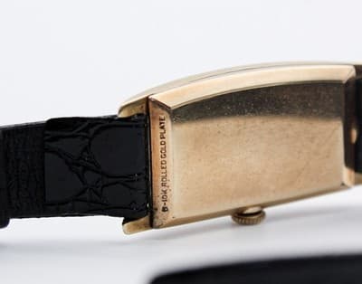 BULOVA Marshall Model 10k Rolled Gold Plated Art Deco Ladies Wristwatch - Thumbnail 3