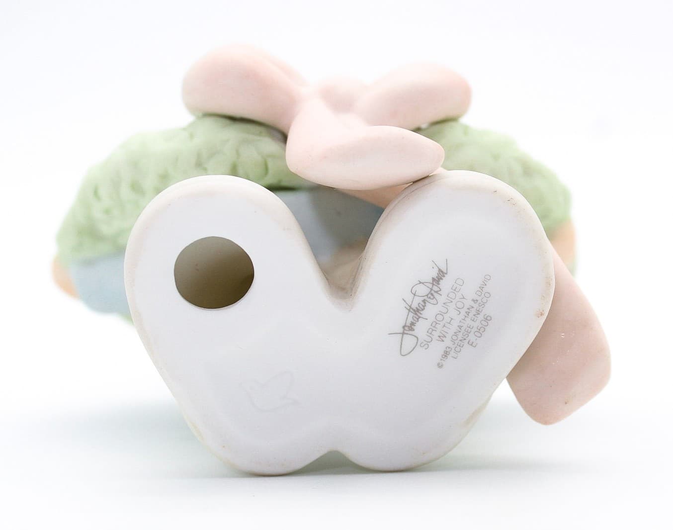 Precious Moments Surrounded With Joy Enesco Christmas Porcelain Figurine - Thumbnail 3