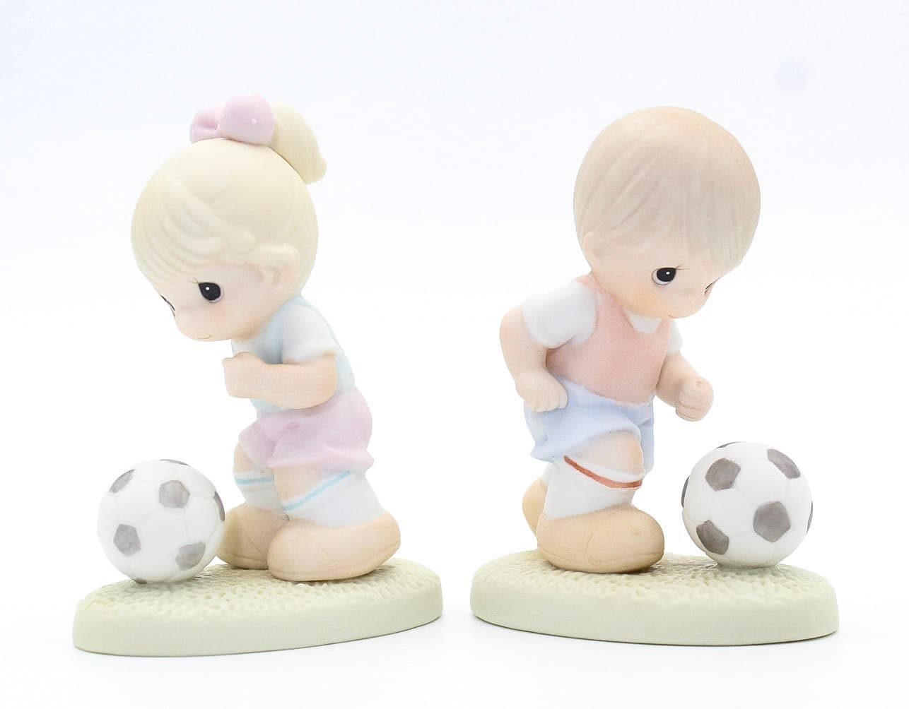 Precious Moments You'll Always Be A Winner To Me Boy & Girl Porcelain Figurines - Thumbnail 6