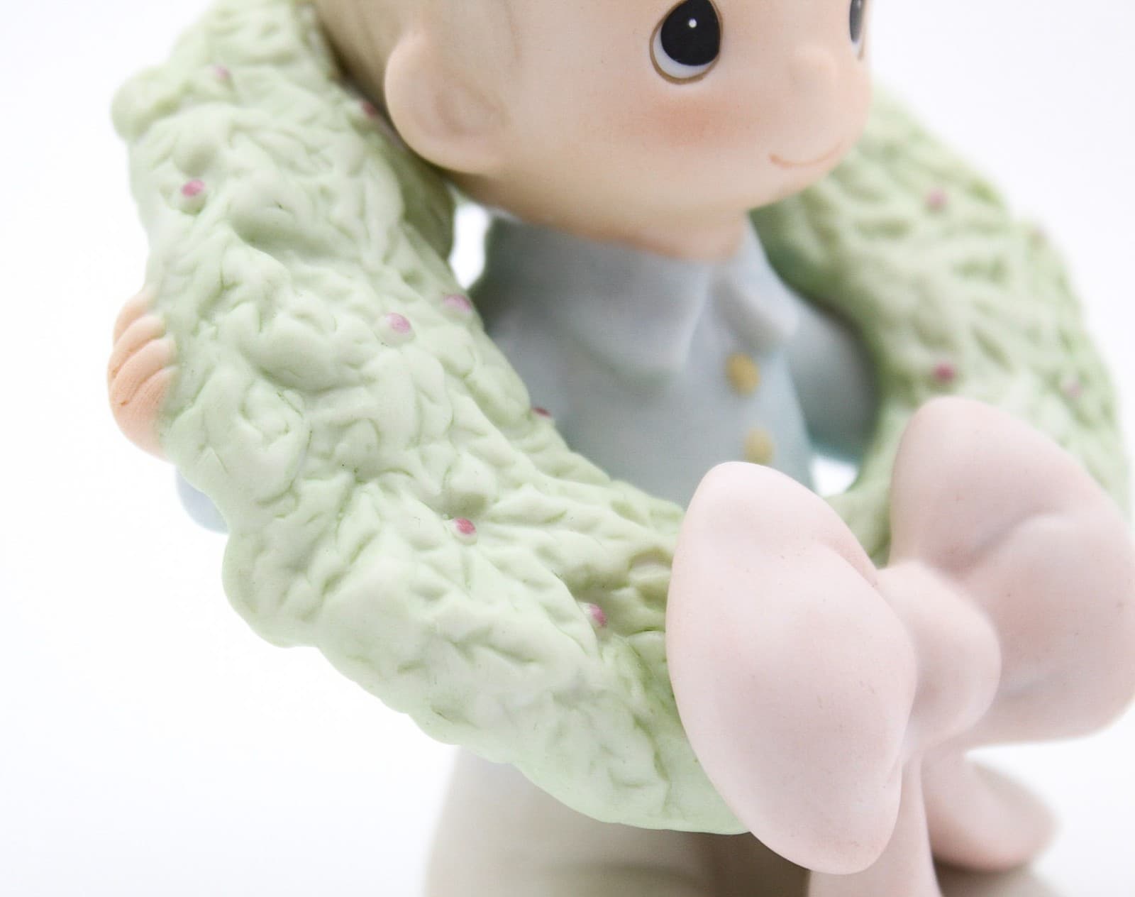 Precious Moments Surrounded With Joy Enesco Christmas Porcelain Figurine - Thumbnail 6