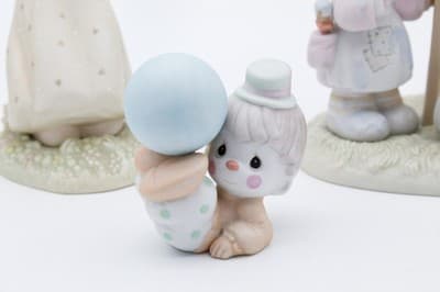 Precious Moments My Days Are Blue Without You Porcelain Figurines Lot Of 5 - Thumbnail 7