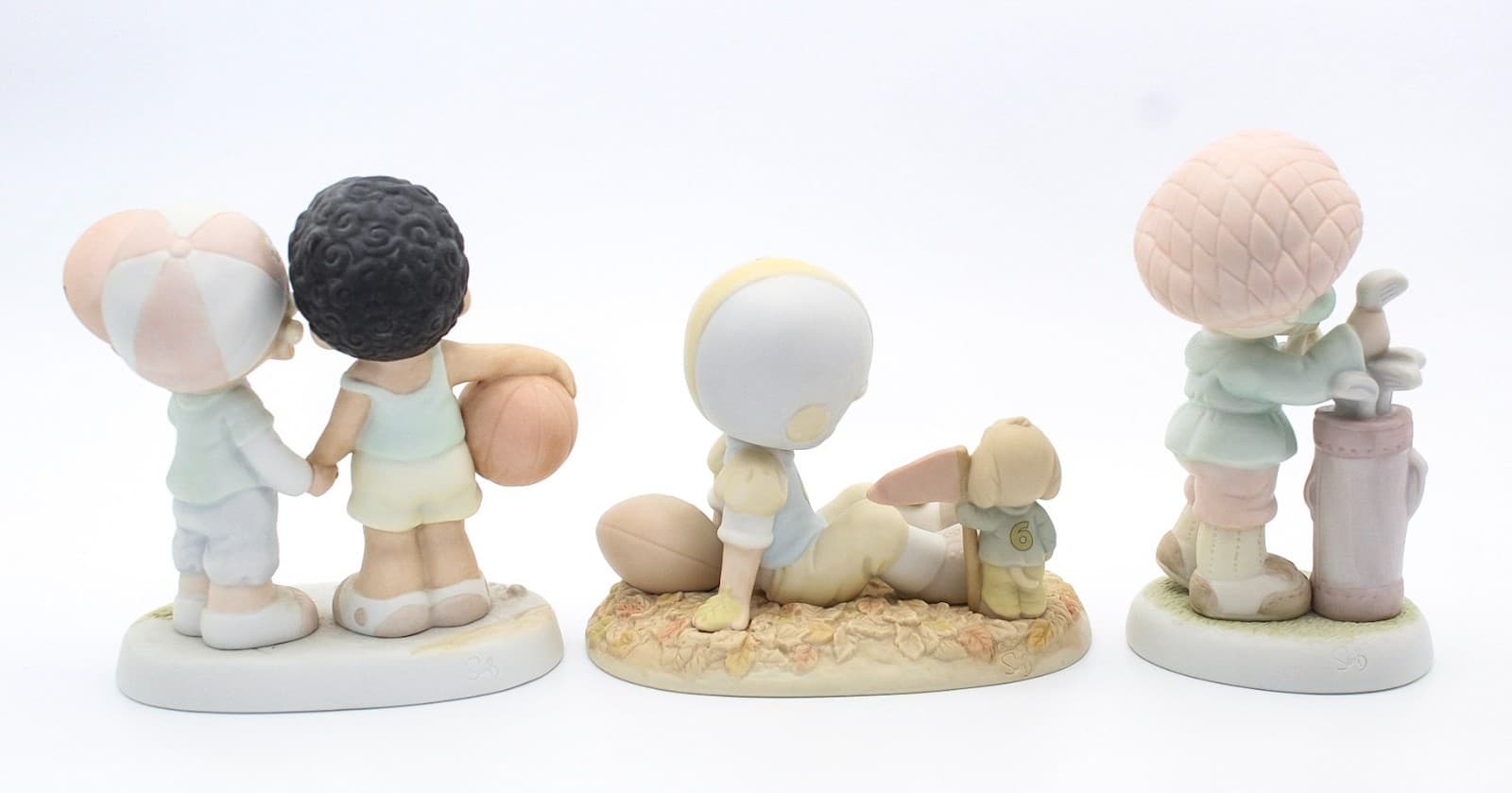 Precious Moments Growing In Grace, Age 10 Enesco Porcelain Figurines Lot Of 3 - Thumbnail 8
