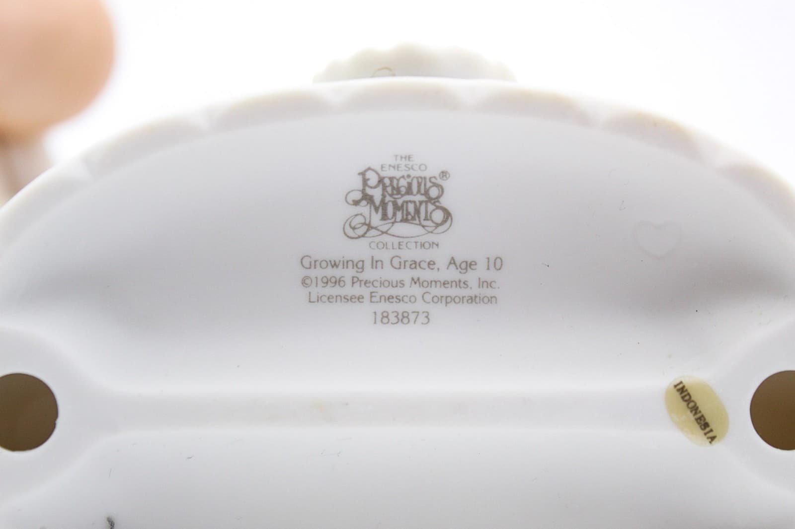 Precious Moments Growing In Grace, Age 10 Enesco Porcelain Figurines Lot Of 3 - Thumbnail 3