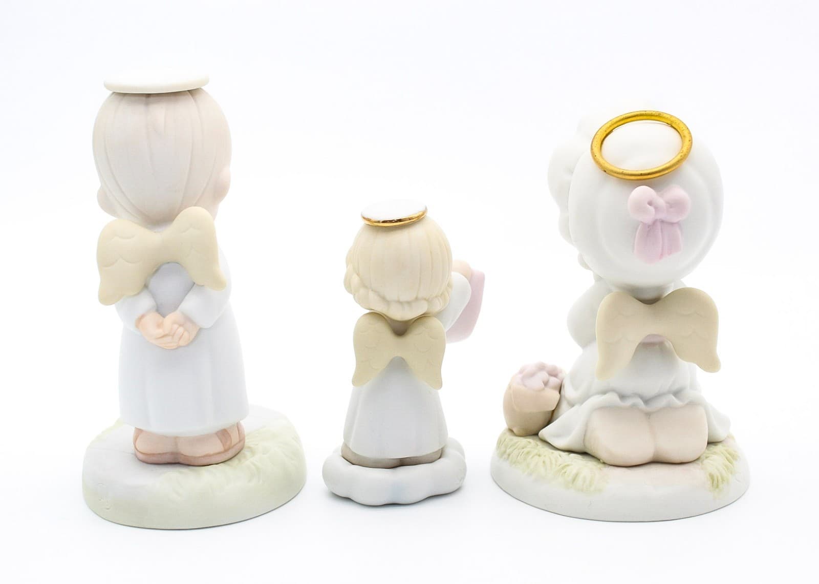 Precious Moments Sowing seeds Of Kindness Enesco Porcelain Figurines Lot Of 3 - Thumbnail 2