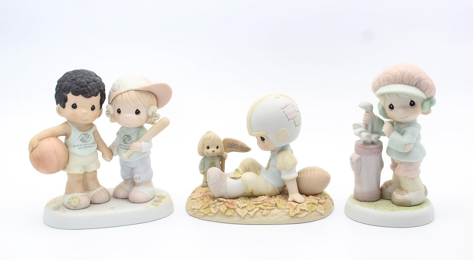 Precious Moments May Your Life Be Blessed With Touchdowns Figurines Lot Of 3 - Thumbnail 7