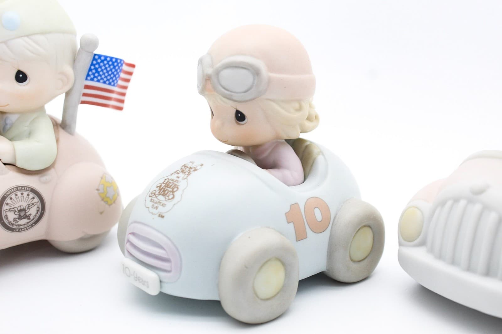 Precious Moments You Will Always Be Our Hero Enesco Porcelain Figurines Lot Of 3 - Thumbnail 5