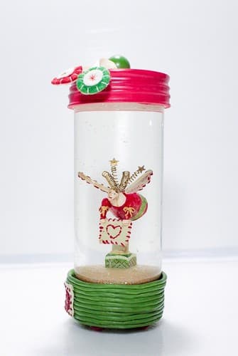 Vintage LORI SIBERT for Silvestri Christmas Fairy Snow Globe - Thumbnail 8