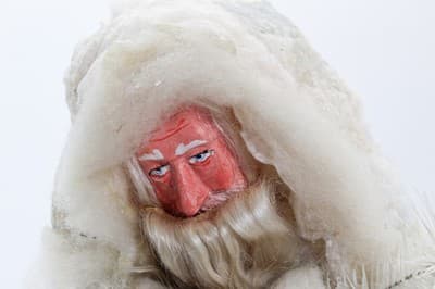 1987 TWINS Feather Trees Spun Cotton Antique Style Christmas St. Nick Santa - Thumbnail 13
