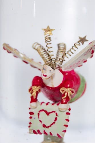 Vintage LORI SIBERT for Silvestri Christmas Fairy Snow Globe - Thumbnail 2