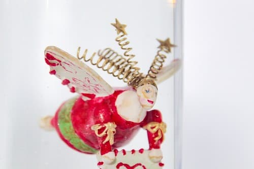 Vintage LORI SIBERT for Silvestri Christmas Fairy Snow Globe - Thumbnail 6