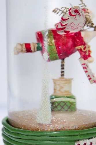 Vintage LORI SIBERT for Silvestri Christmas Fairy Snow Globe - Thumbnail 5