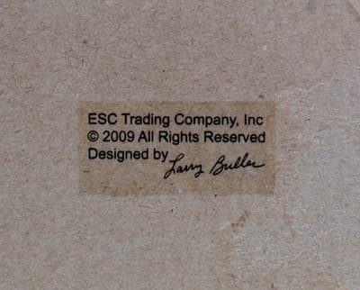 Christmas ESC Trading Company. Inc Cardboard Putz House Chapel By LARRY BULLER - Thumbnail 7
