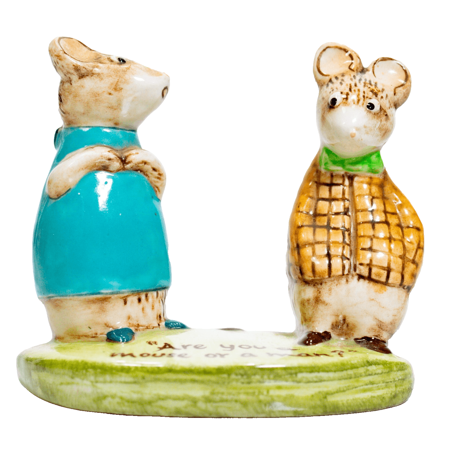 Vintage BESWICK ENGLAND Kitty MacBride "Strained Relations" Porcelain Figurine - Image 1