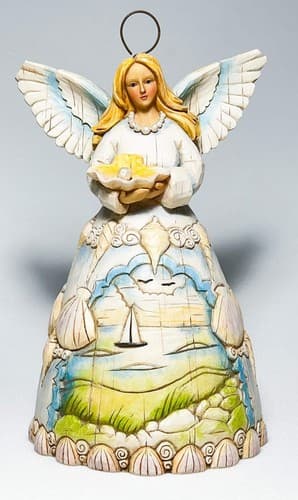 JIM SHORE Heartwood Creek "Safekeeper Of The Seas And Seashore" Nativity Figure - Thumbnail 2