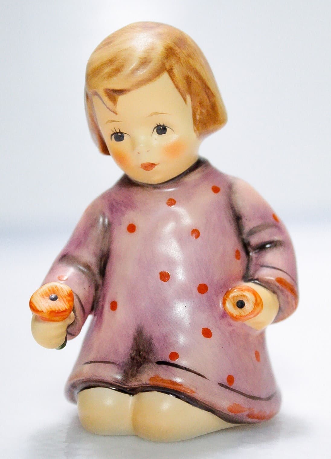 GOEBEL HUMMEL Germany "One For You One For Me" Porcelain Figurine TMK7 - Thumbnail 2