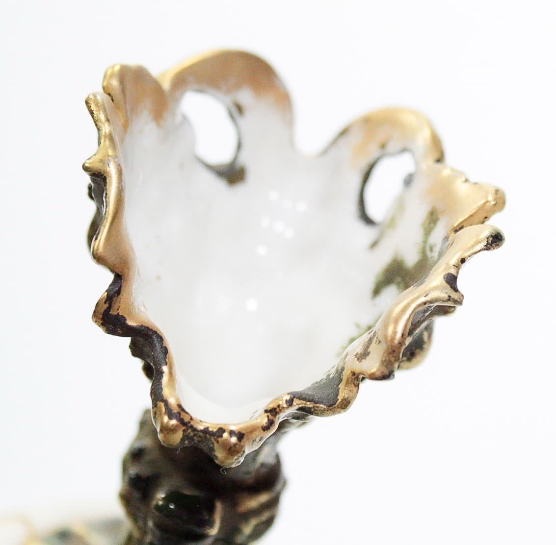 Antique Turn-Teplitz RSTK Amphora Austria Bohemian Porcelain Pitcher Vase - Thumbnail 5