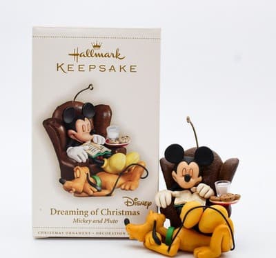 Hallmark Keepsake 2006 Dreaming Of Christmas Disney Christmas Ornament New - Thumbnail 2