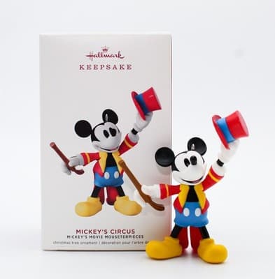 Hallmark Keepsake 2019 Mickey's Circus Disney Christmas Ornament New - Thumbnail 2