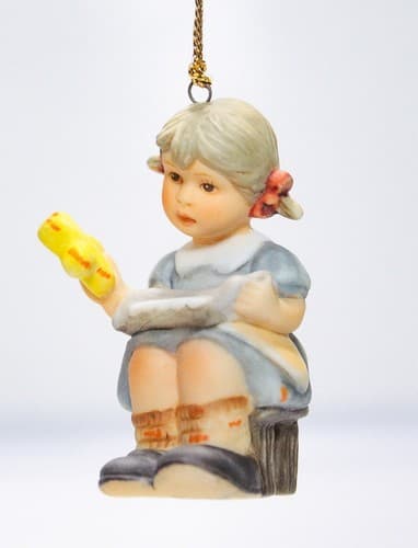 Berta Hummel Goebel 2000 Ceramic Christmas Porcelain Christmas Ornament Vintage - Thumbnail 4