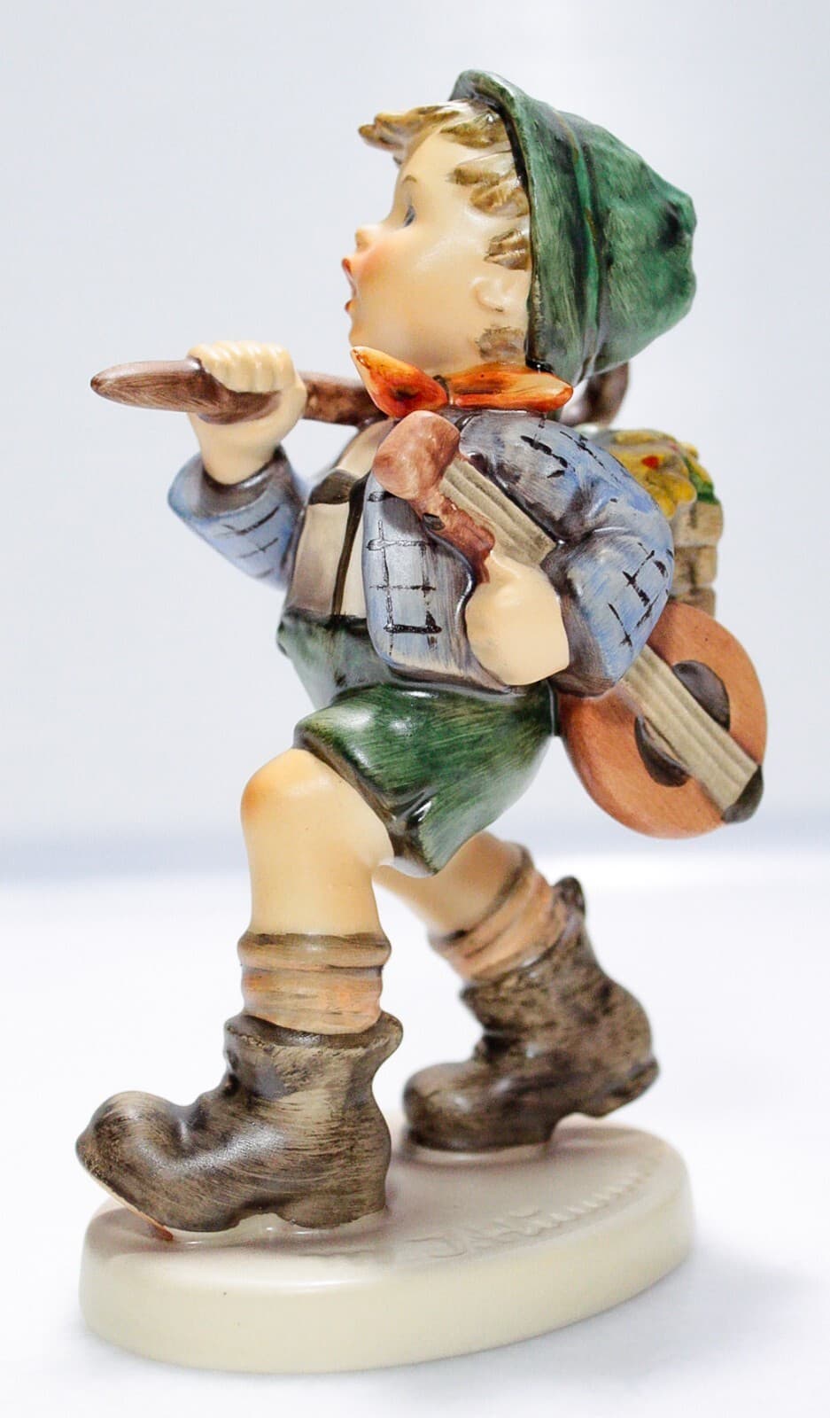 Goebel Hummel West Germany The Run-A-Way Hand Painted Porcelain Figurine TMK5 - Thumbnail 3