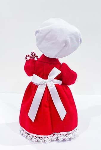 Vintage Peppermint Chef Mrs. Annelee Doll w/ Candy Canes 9" - Thumbnail 3