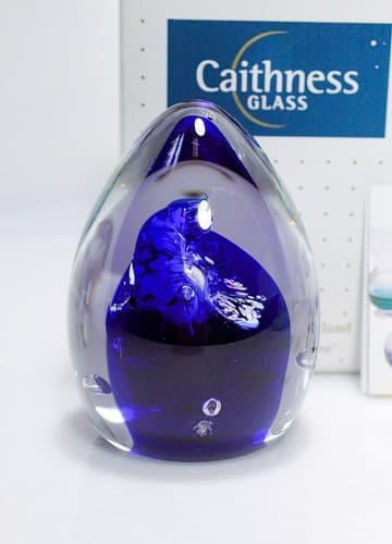 Caithness Scotland Art Glass Deja-Vu Paperweight in Box & Paperwork Vintage - Thumbnail 3