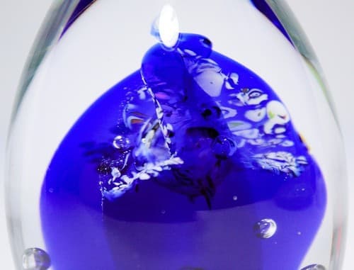 Caithness Scotland Art Glass Deja-Vu Paperweight in Box & Paperwork Vintage - Thumbnail 6
