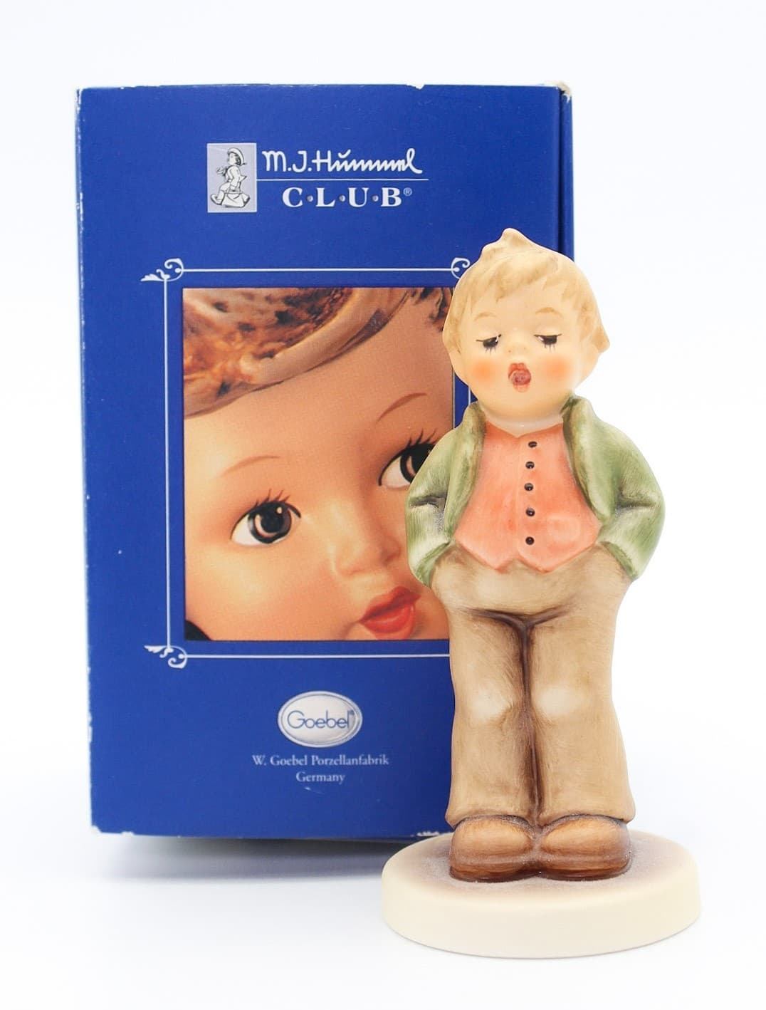 Hummel Goebel Steadfast Soprano W. Germany Porcelain Figurine TMK8 In Box - Thumbnail 2