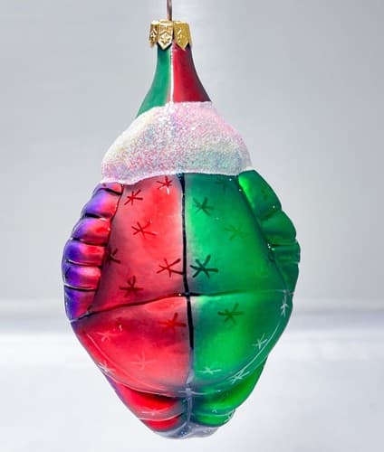 Christopher Radko A Caring Clown AIDS Awareness Blown Glass Ornament Vintage - Thumbnail 4
