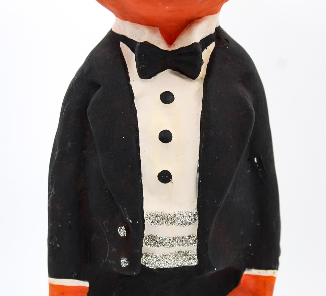Dee Foust Bethany Lowe Boo Tuxedo Pumpkin Man Halloween Folk Art Figure 18" - Thumbnail 4