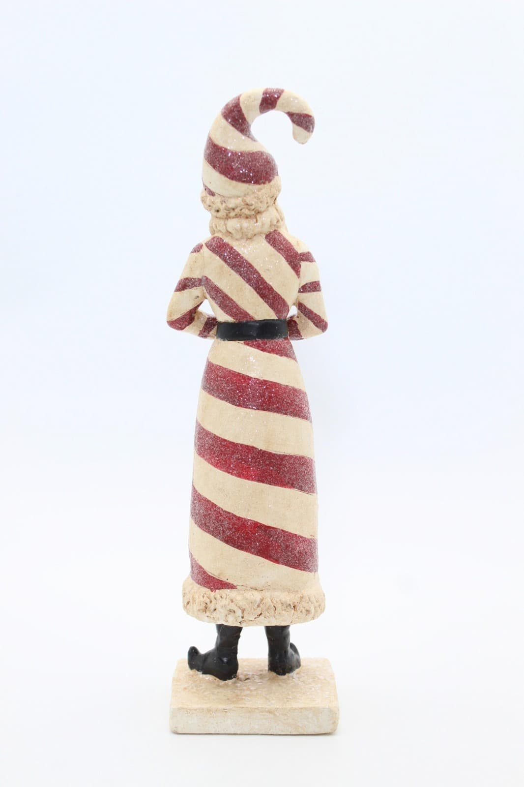 ESC Trading Company Inc. Candy Cane Santa Christmas Figure By Paul Gordon 12" - Thumbnail 2