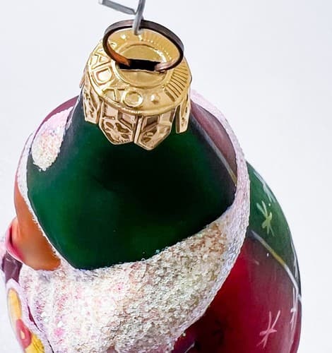 Christopher Radko A Caring Clown AIDS Awareness Blown Glass Ornament Vintage - Thumbnail 6