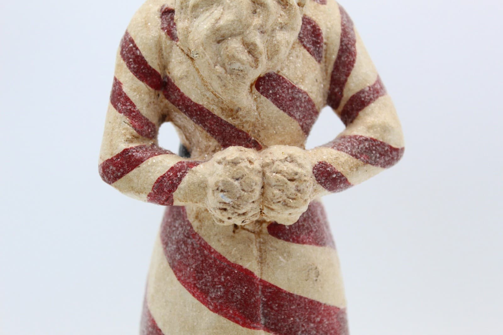 ESC Trading Company Inc. Candy Cane Santa Christmas Figure By Paul Gordon 12" - Thumbnail 3